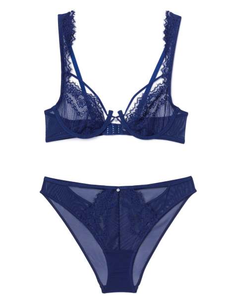 Adore Me Liliana set in dark blue - view 1