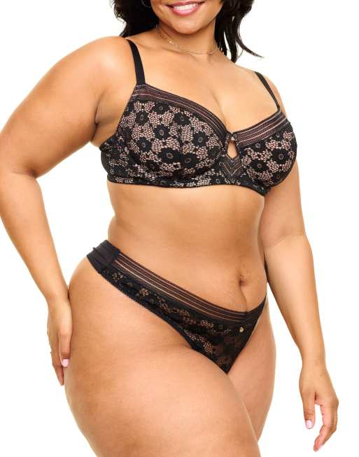 Adore Me Lina set in black