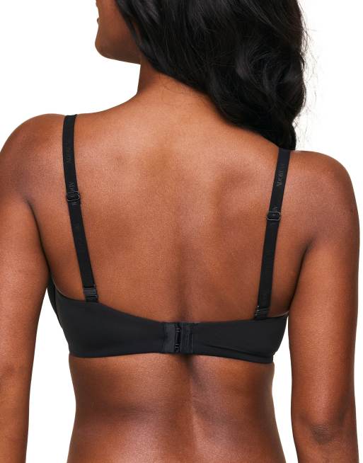 sachin and babi light blue dress Aubade Midnight Whisper Black Triangle Bra