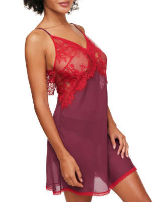 Adore Me Raquel Slip Lingerie In Red