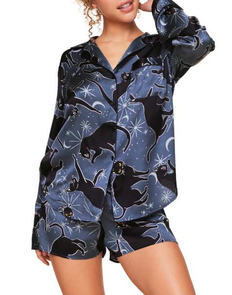 Adore Me Sammi pajama set in convo blue - view 1