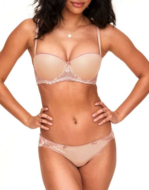 Adore Me Sonjia cheeky panties in medium beige