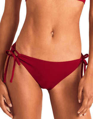 Adore Me Tatiana Swimwear Bikini Bottom In Red