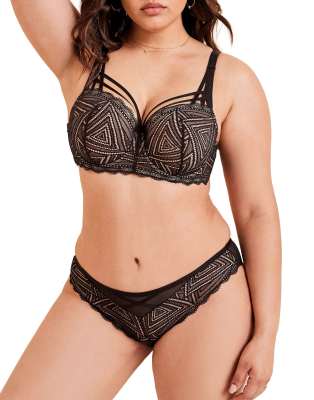Adore Me Trezza Bikini Panties In Black