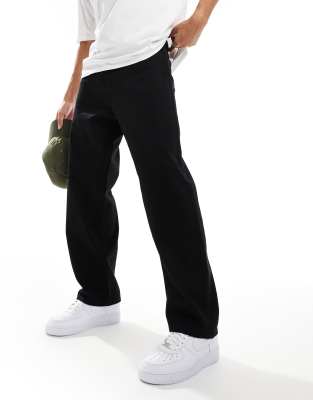 Adpt Baggy Carpenter Jean In Washed Black