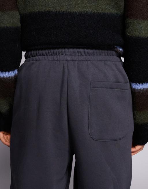 ADPT balloon fit joggers in grey, 5 of 5