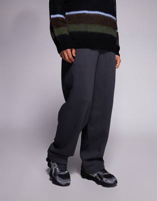 balloon fit sweatpants in gray