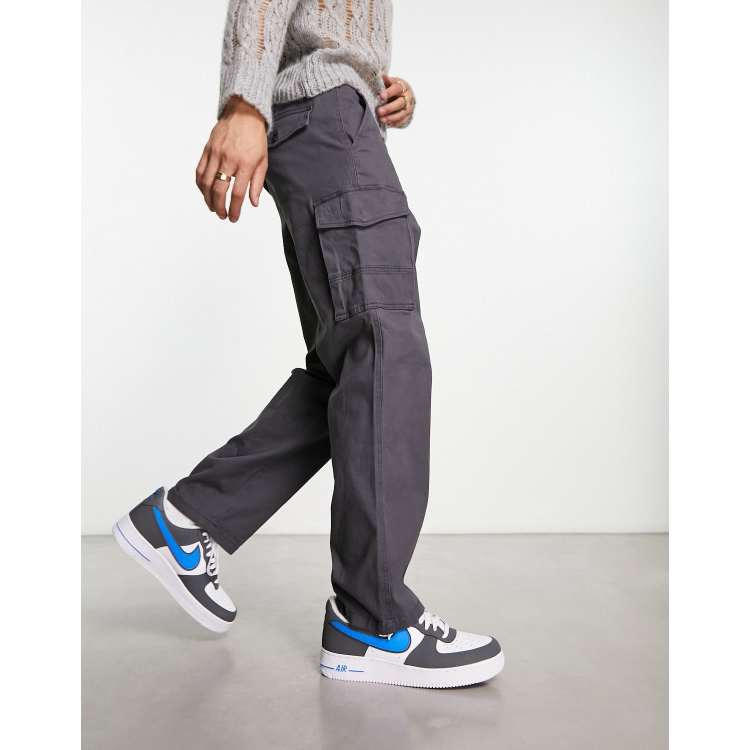 Men's Grey Cargo Pants