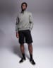 ADPT - Pantaloncini chino larghi neri