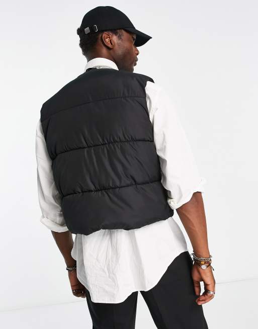 Adpt Oversized Cropped Puffer Vest