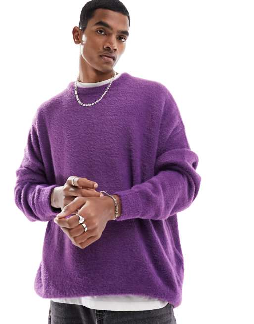 Plain discount lilac sweatshirt