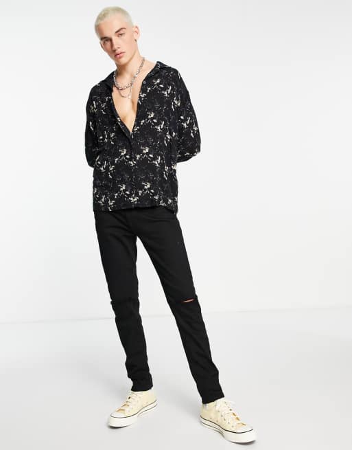 white marble shirt