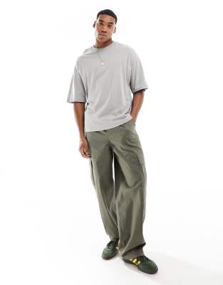 Adpt Oversized T-shirt In Gray