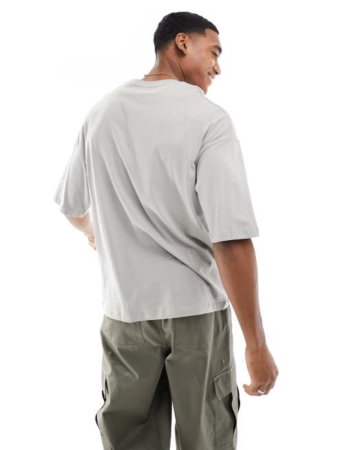 ADPT oversized t-shirt in grey, 4 of 4