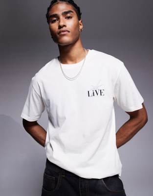 Adpt Oversized T-shirt With Back Graphic