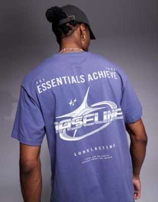Adpt Oversized T-shirt With Back Graphic