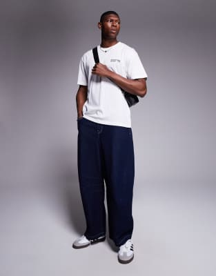 Adpt Oversized T-shirt With Hackney Backprint