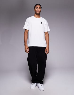Adpt Oversized T-shirt With King Of Hearts Backprint In White