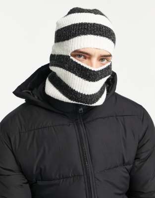 RED & BLACK LIGHTWEIGHT PIERCING BALACLAVA