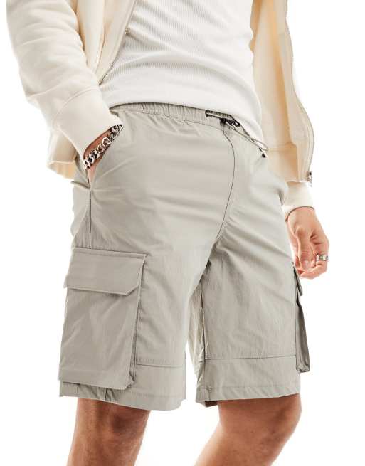 ADPT - Short cargo technique - Gris clair