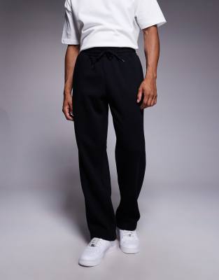 Adpt Straight Leg Sweatpants In Black