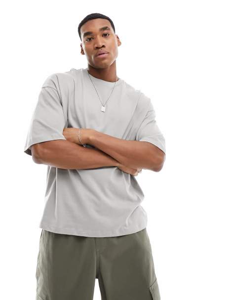 ADPT - T-shirt oversize - Gris - view 1