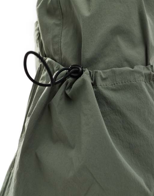 ADPT technical cargo short in green, 5 of 5