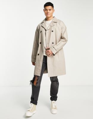 ADPT - Trench-coat oversize - Beige-Sans opinion
