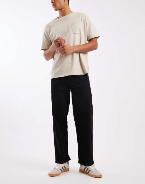 ADPT wide fit jean in black 