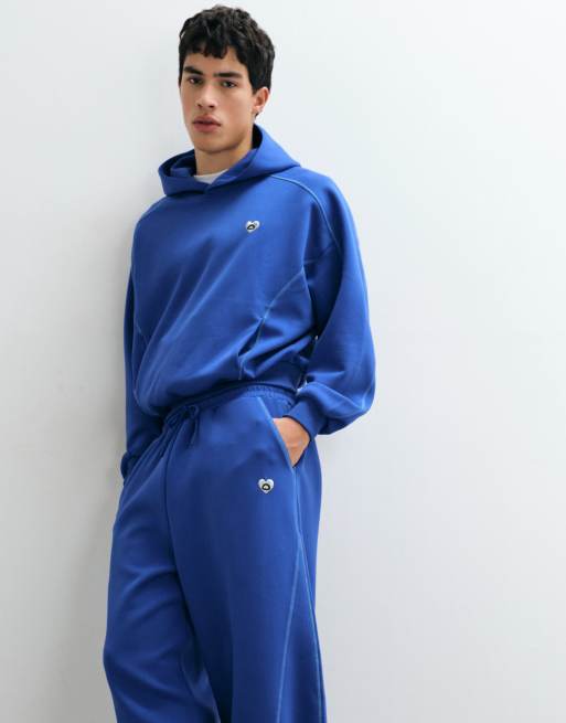 Aelfric Eden cloud collection hoodie and jogger set in blue, 2 of 9