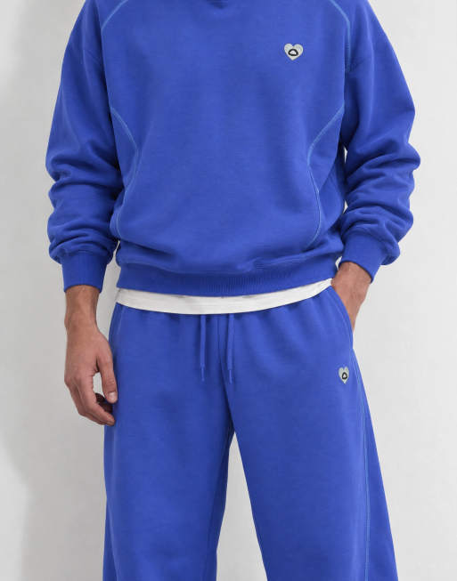 Aelfric Eden cloud collection hoodie and jogger set in blue, 7 of 9
