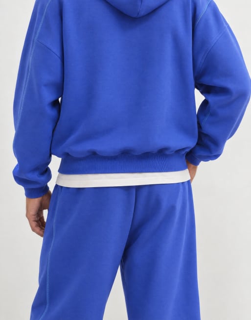Aelfric Eden cloud collection hoodie and jogger set in blue, 8 of 9