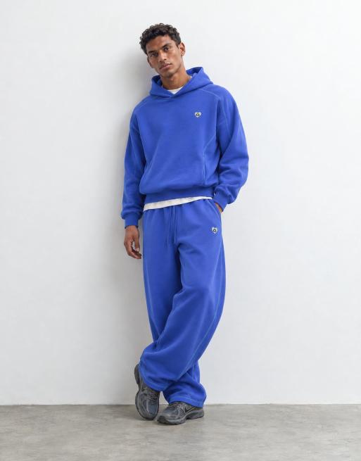 Aelfric Eden cloud collection hoodie and jogger set in blue, 9 of 9