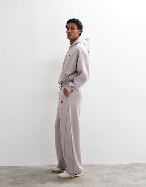 Aelfric Eden cloud collection hoodie and jogger set in grey, 2 of 5