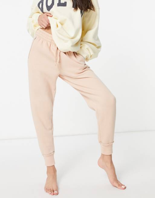 Women's Ascot + Hart Beverly Hills Graphic Joggers - Beige Xl : Target