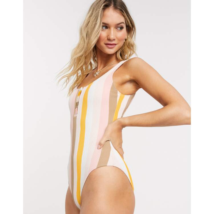 Aerie henley cheap one piece swimsuit