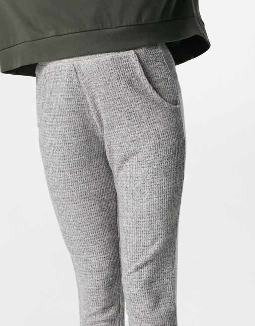 Aerie – Jogginghose mit Waffelstruktur in Dunkelgrau, 3 von 4