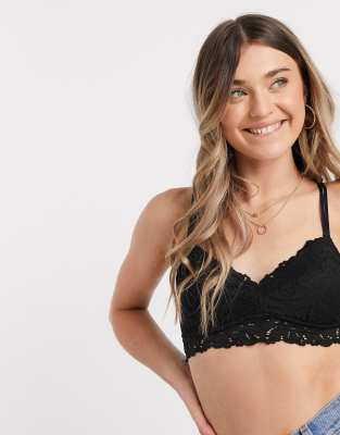 black bralette aerie