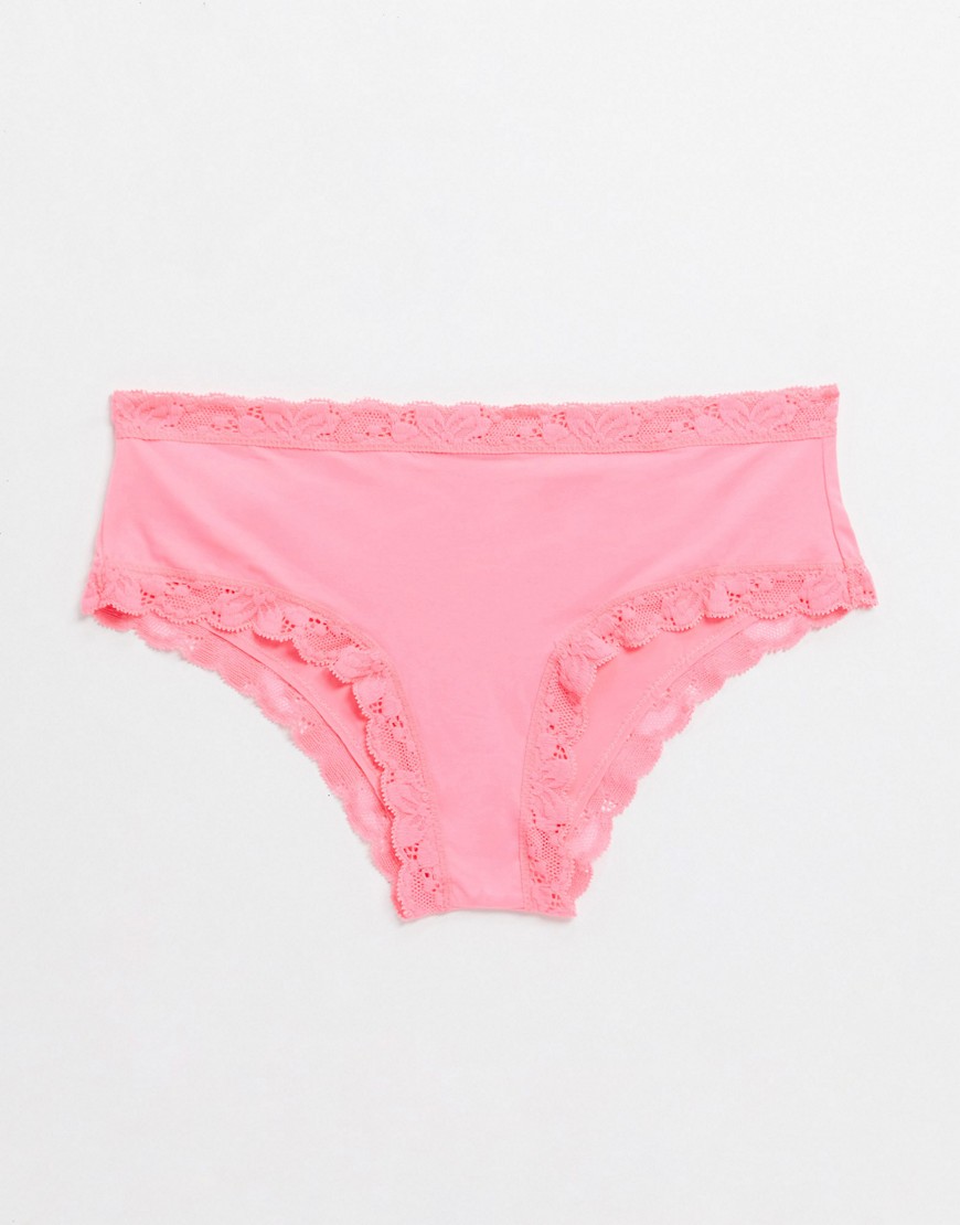 Aerie sunny cheeky brief in pink