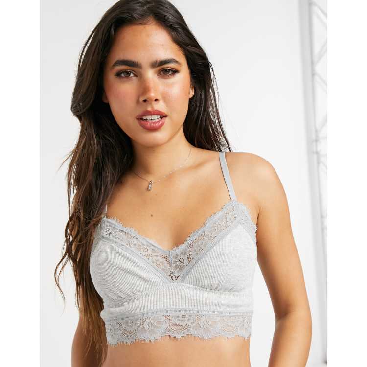 Aerie Bra Lace Bralette (M) Medium - Select Pink or White