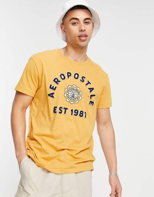 Aeropostale yellow sale shirt