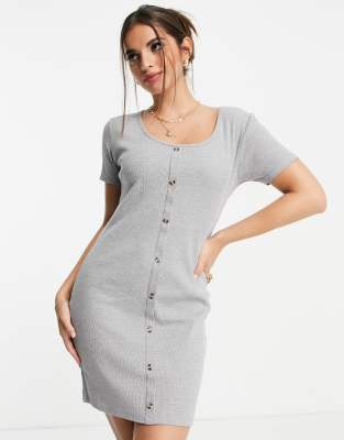 Aeropostale Grey Tulle Midi Dress