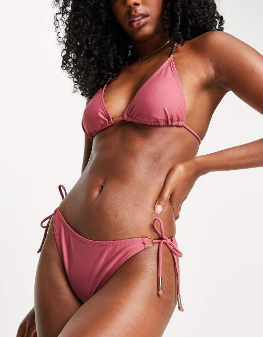 Aeropostale halterneck bikini in red, 2 of 4