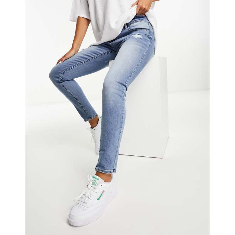 Aeropostale Light Wash Ripped Skinny Jeans For Women - Light Blue, 6: Buy  Online at Best Price in Egypt - Souq is now