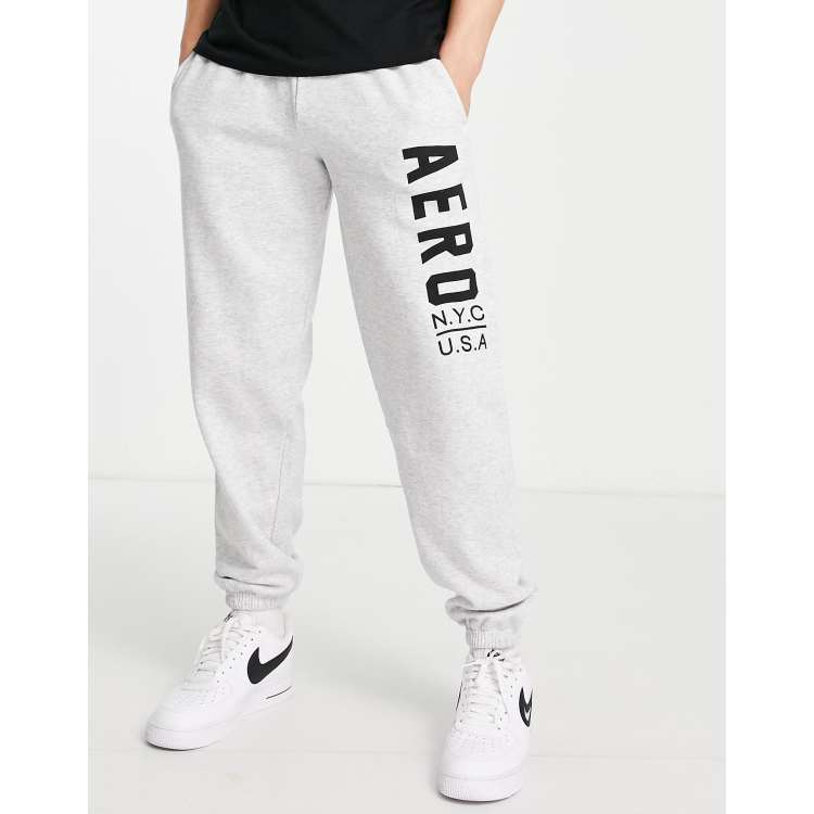 Aeropostale black online joggers