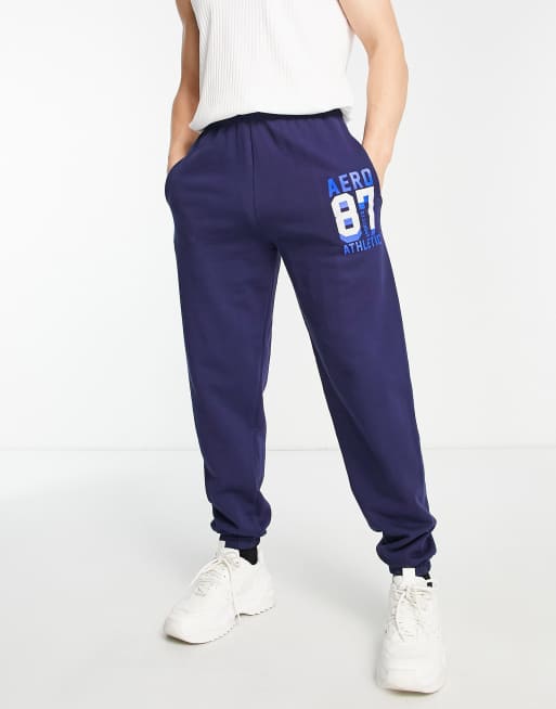 Aeropostale - Joggingbroek in marineblauw