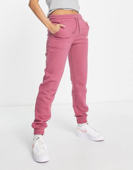 Aeropostale logo jogger in pink ASOS