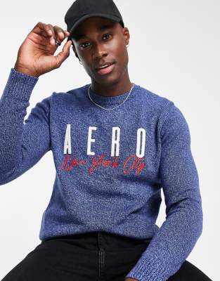 Aeropostale navy blue sweater hotsell