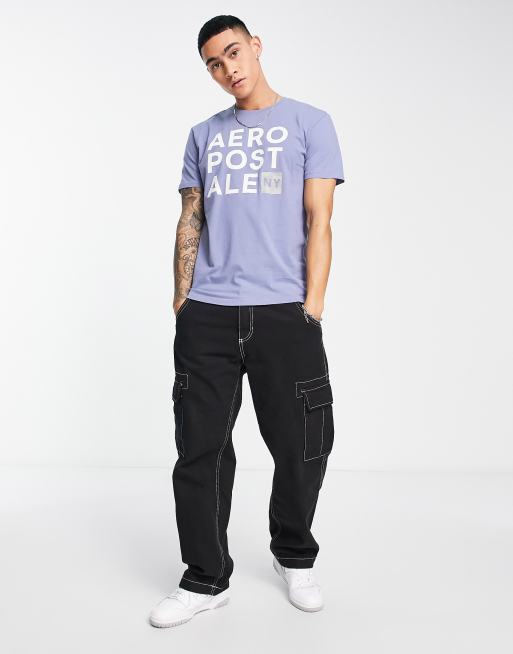 Buy Aeropostale Casual Relaxed Fit Boxer In Blue