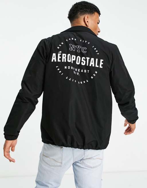 Aeropostale NYC eight seven coach jacket